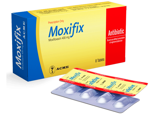 Moxifix 400 mg Packaging