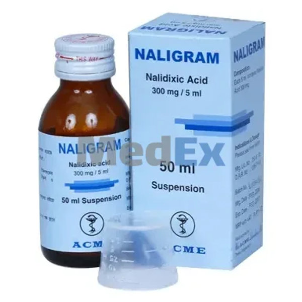 Naligram 300 mg/5 ml Packaging