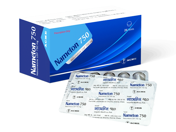 Nameton 750 mg Packaging