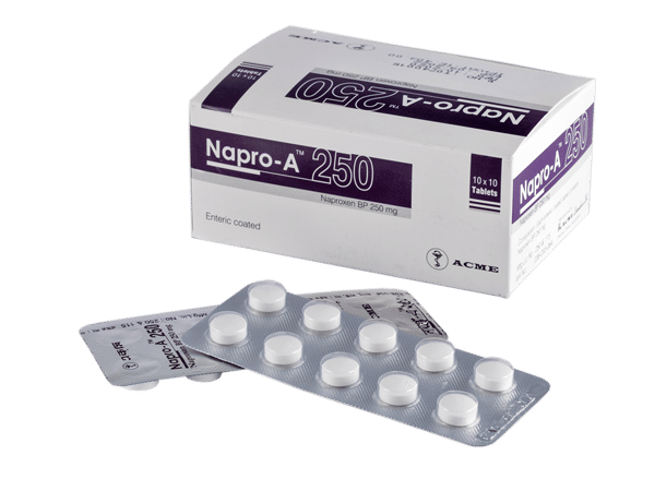 Napro-A 250 mg Packaging