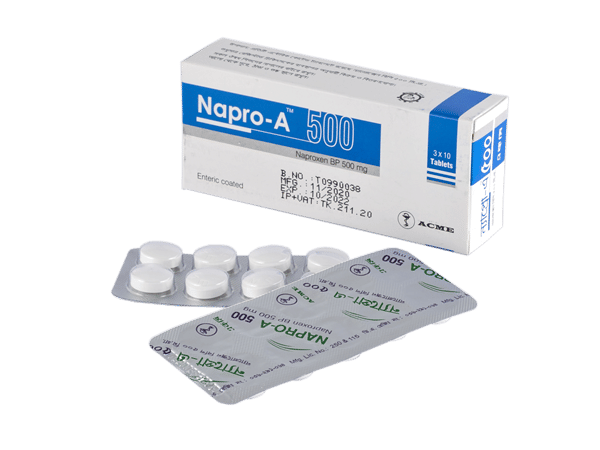 Napro-A 500 mg Packaging