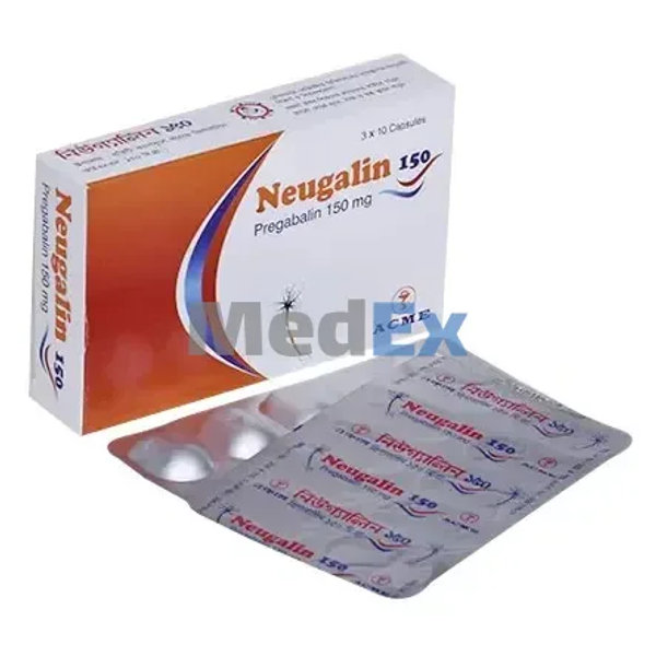 Neugalin 150 mg Packaging