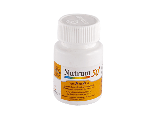 Nutrum 50+  Packaging