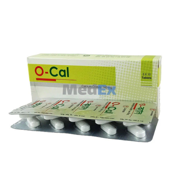 O-Cal 740 mg Packaging