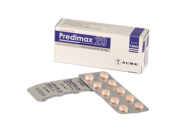 Predimax 20 mg Packaging
