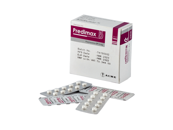 Predimax 5 mg Packaging