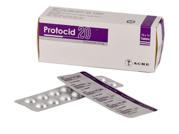 Protocid 20 mg Packaging