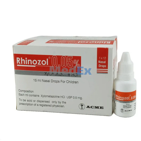 Rhinozol 0.05% Packaging