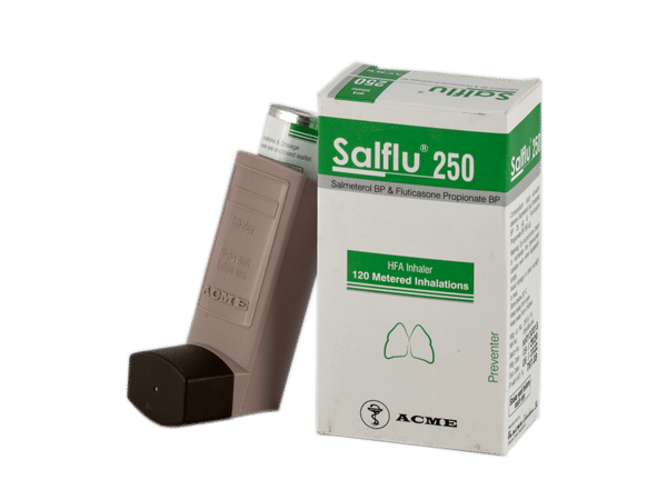 Salflu 50 mcg+250 mcg Packaging