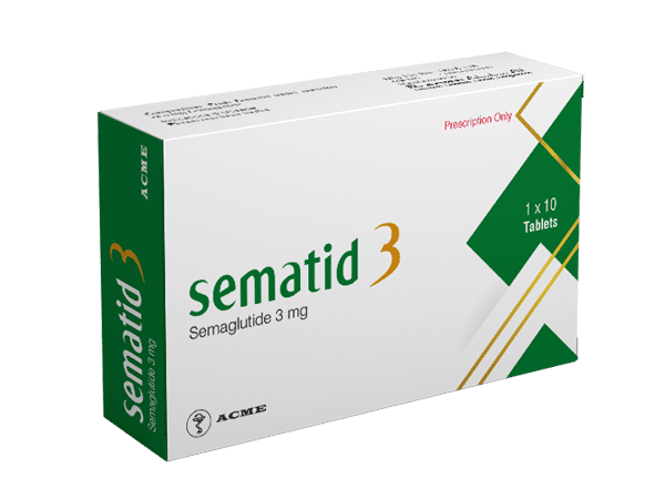 Sematid 3 mg Packaging