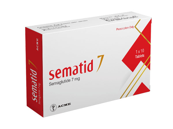 Sematid 7 mg Packaging