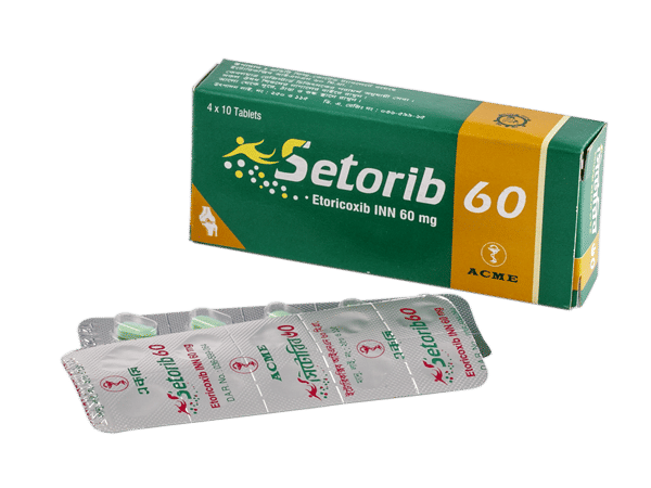 Setorib 60 mg Packaging