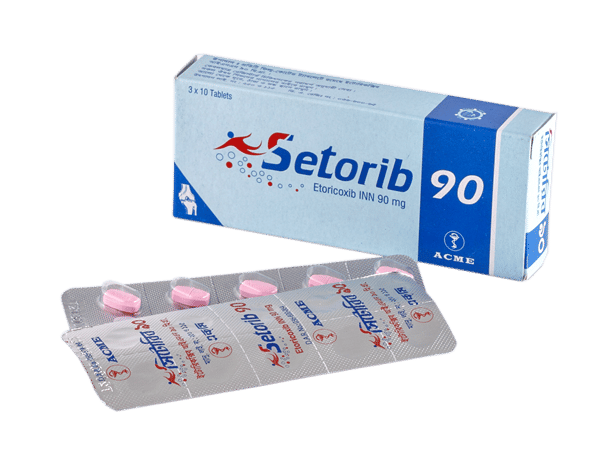 Setorib 90 mg Packaging