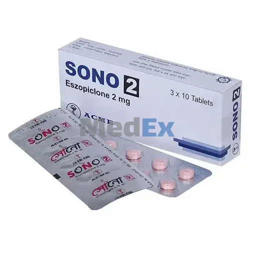 Sono 2 mg Packaging