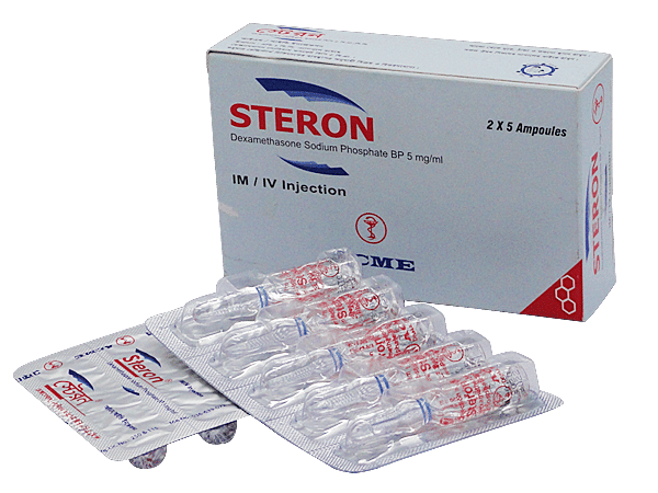 Steron 5 mg/ml Packaging