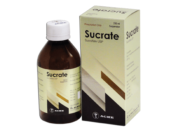 Sucrate 1 gm/5 ml Packaging