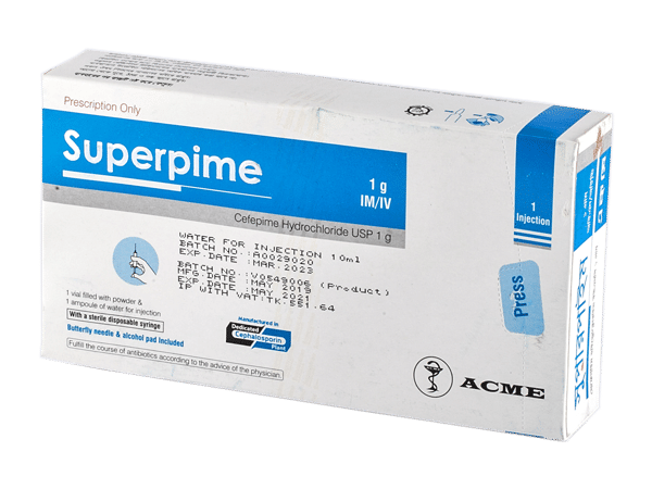 Superpime 1 gm/vial Packaging