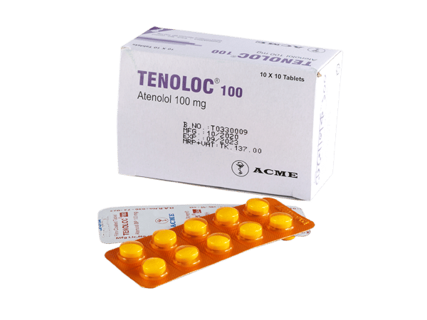 Tenoloc 100 mg Packaging
