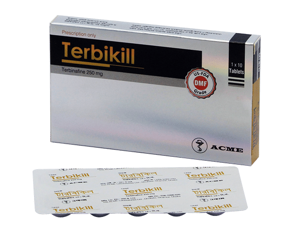 Terbikill 250 mg Packaging