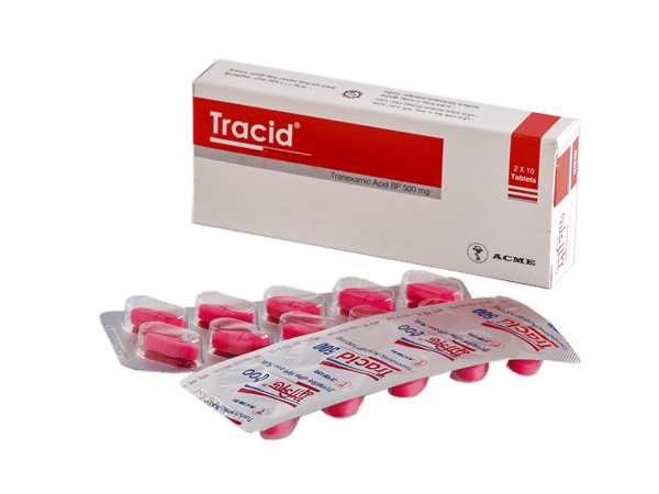 Tracid 500 mg Packaging