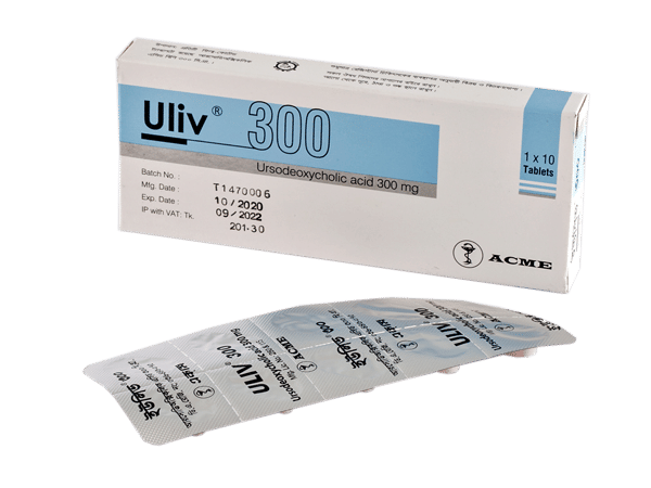 Uliv 300 mg Packaging