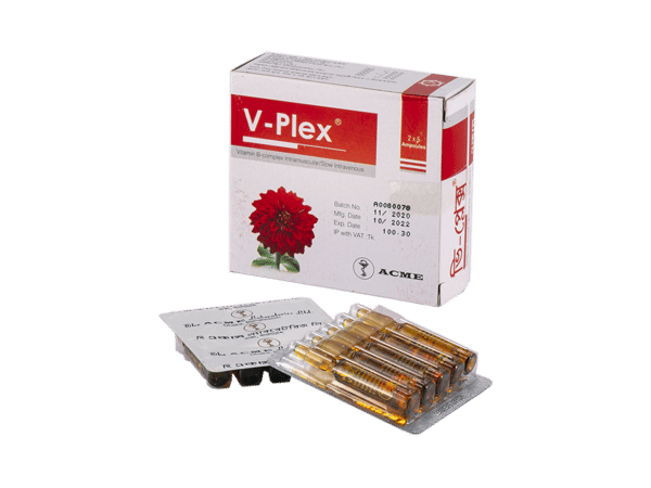 V-Plex (50 mg+5.48 mg+100 mg+5 mg+10 mg)/2 ml Packaging