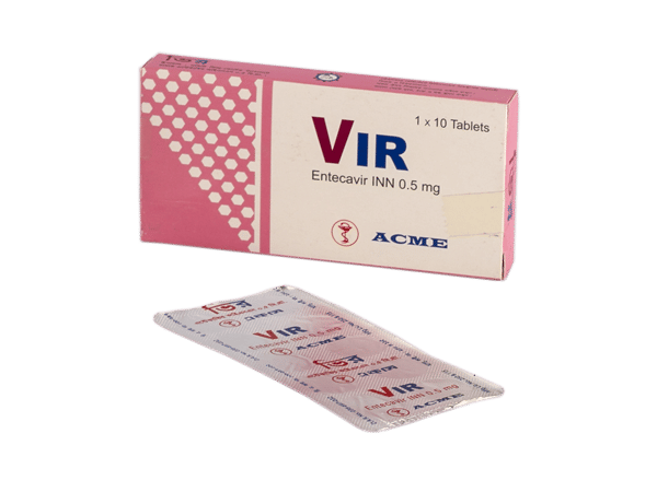 Vir 0.5 mg Packaging