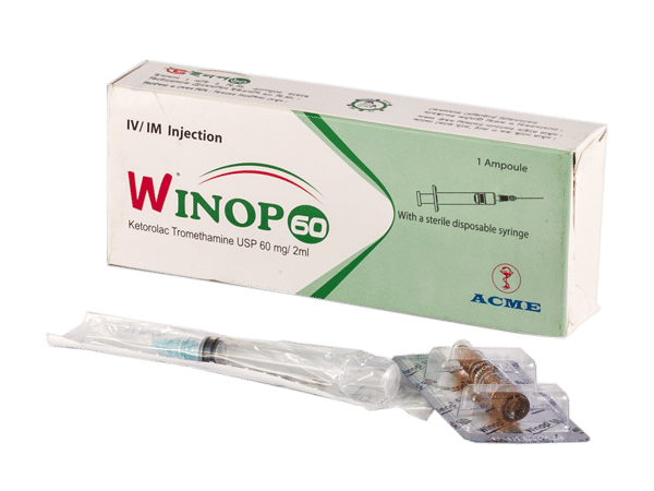 Winop 60 mg/2 ml Packaging