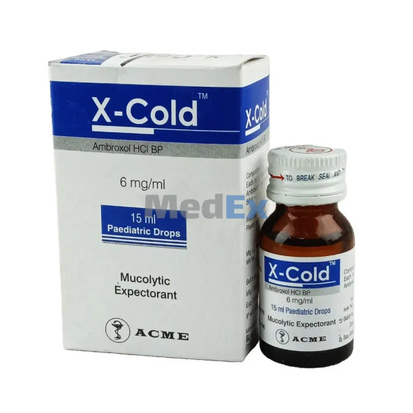X-Cold 6 mg/ml Packaging