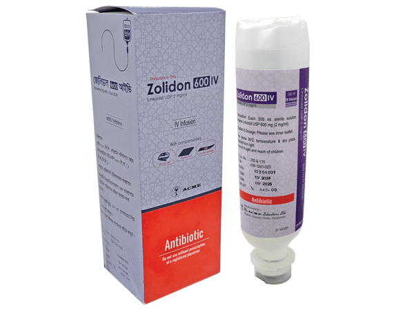 Zolidon 600 mg Packaging