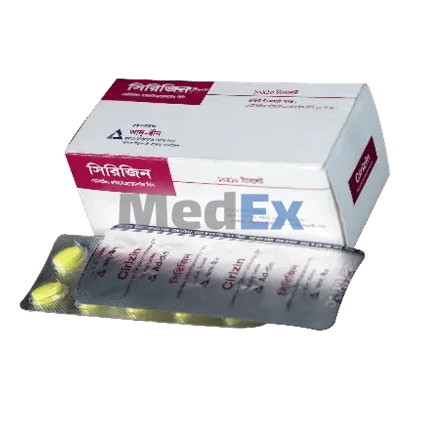 Cirizin 10 mg Packaging