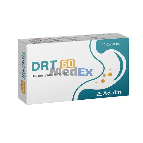 DRT 60 mg Packaging