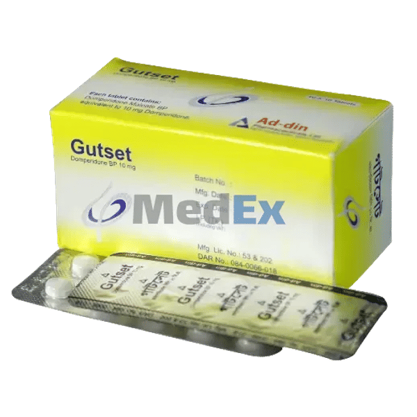 Gutset 10 mg Packaging