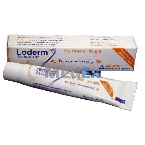 Loderm 1% Packaging