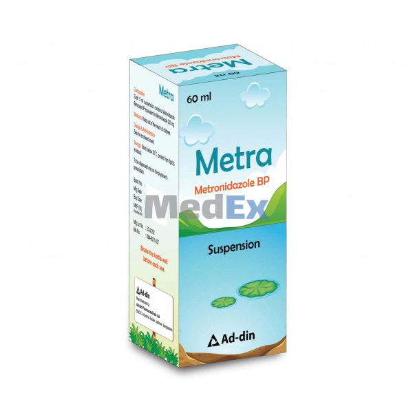 Metra 200 mg/5 ml Packaging