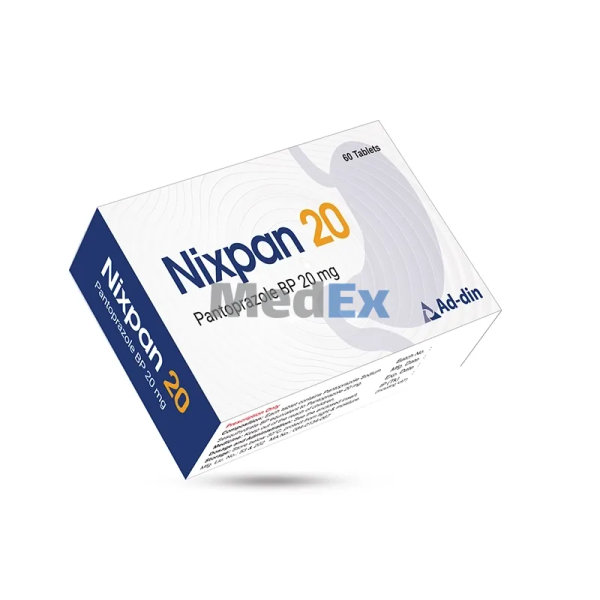 Nixpan 20 mg Packaging