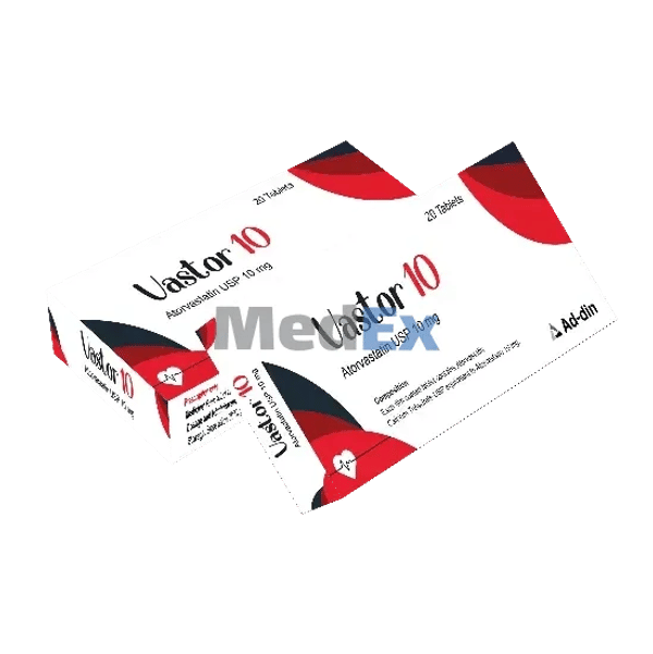 Vastor 10 mg Packaging