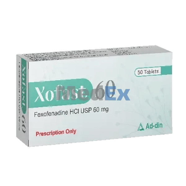 Xofast 60 mg Packaging
