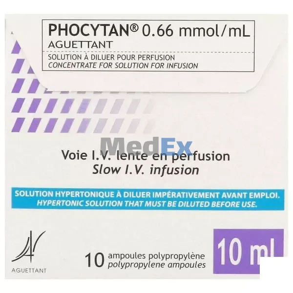 Phocytan 0.66 mmol/ml Packaging