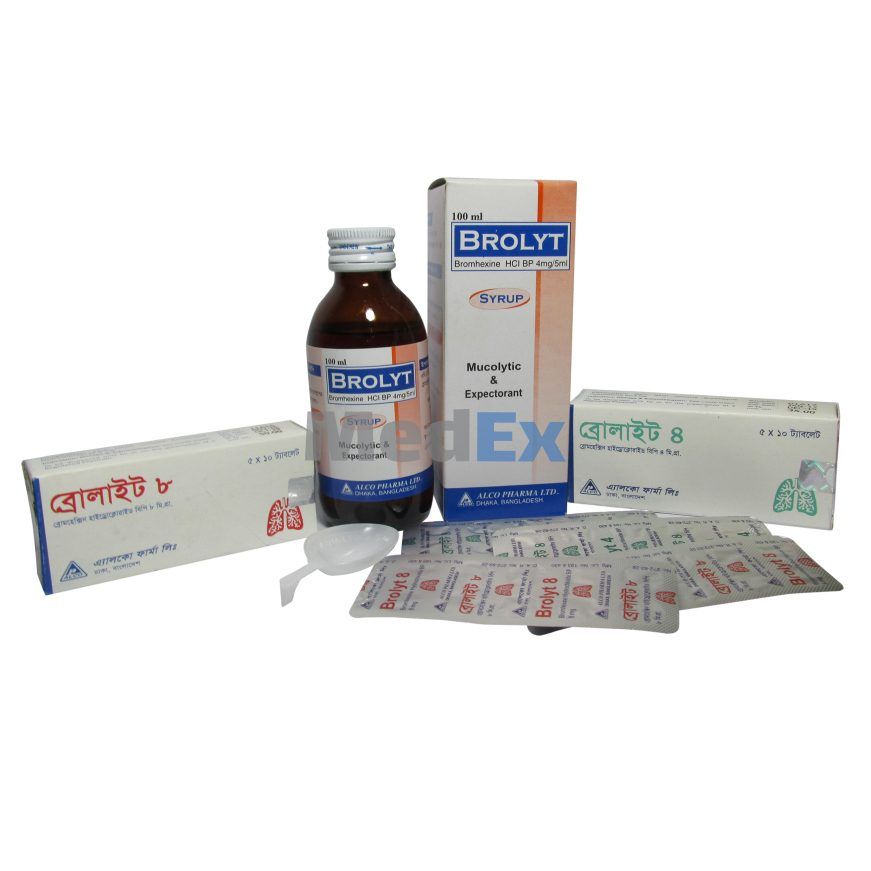 Brolyt 4 mg/5 ml Packaging