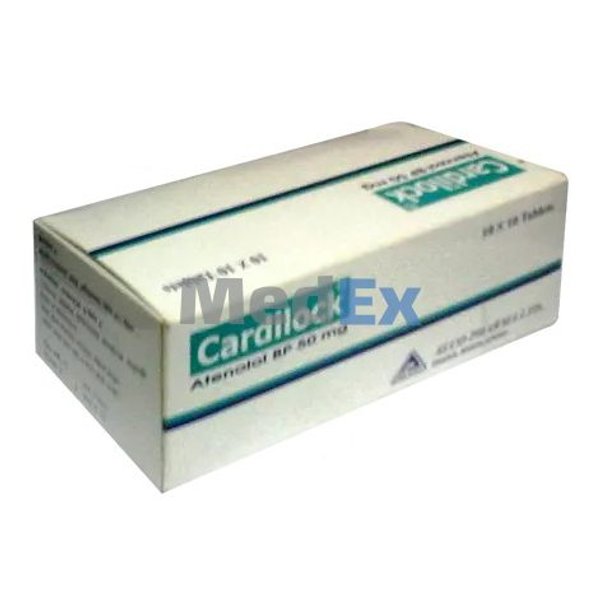 Cardilock 50 mg Packaging