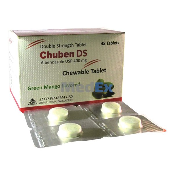 Chuben DS 400 mg Packaging