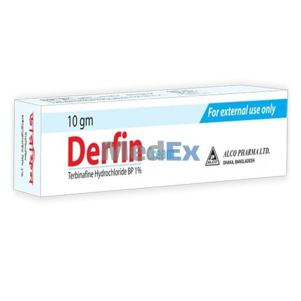 Derfin 1% Packaging