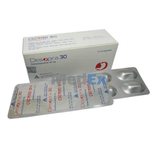 Desopra 30 mg Packaging