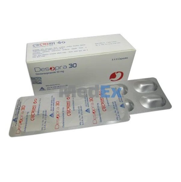 Desopra 30 mg Packaging