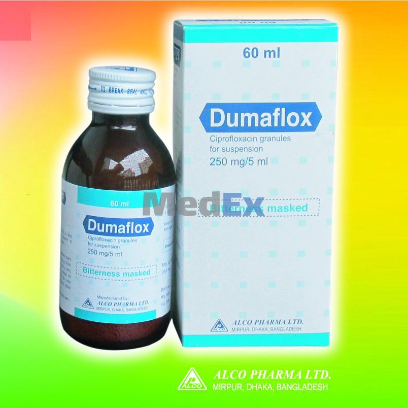 Dumaflox 250 mg/5 ml Packaging