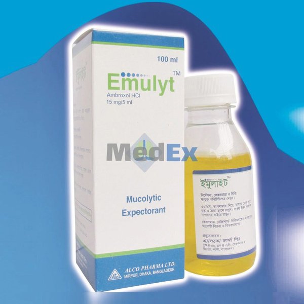Emulyt 15 mg/5 ml Packaging