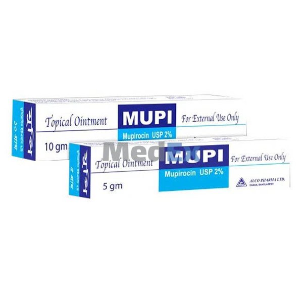 Mupi 2% w/w Packaging