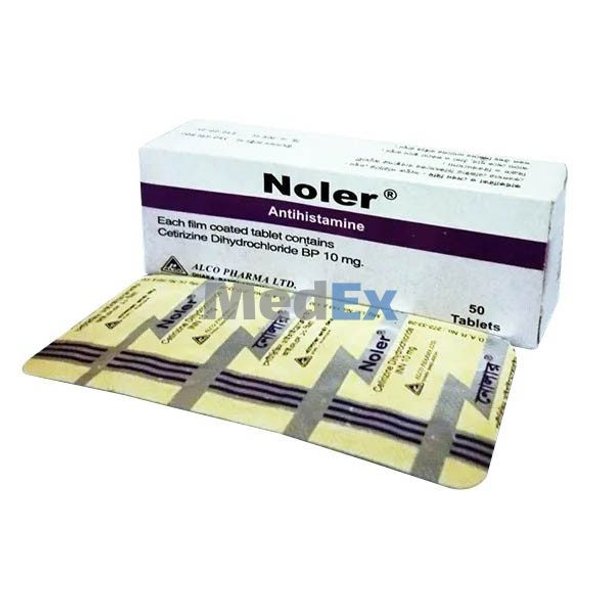 Noler 10 mg Packaging