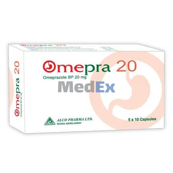 Omepra 20 mg Packaging